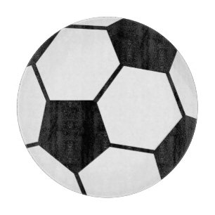 Classic Soccer Ball Graphic Traditional Sports Fan Cutting Board