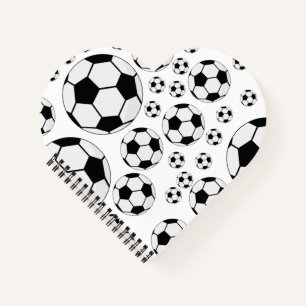Classic Soccer Ball Graphic Traditional Sports Fan Notebook