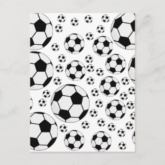 Classic Soccer Ball Graphic Traditional Sports Fan Postcard