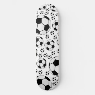 Classic Soccer Ball Graphic Traditional Sports Fan Skateboard