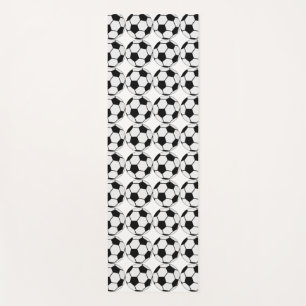 Classic Soccer Ball Graphic Traditional Sports Fan Yoga Mat