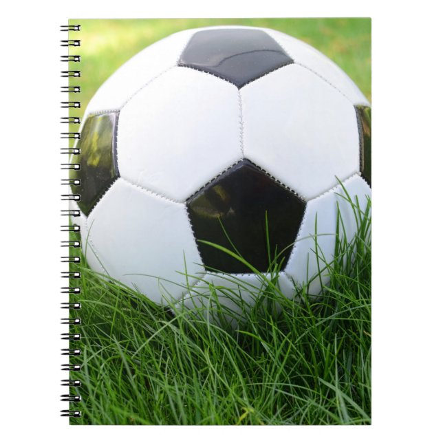 Classic Soccer Ball Notebook (Front)
