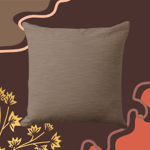 Classic Solid Brown Cushion
