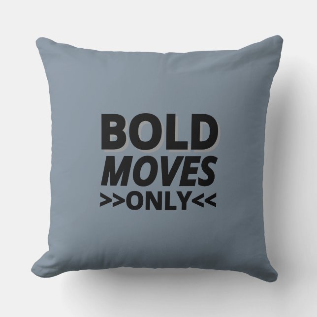 Classic Solid Charcoal Grey Home Décor Cushion (Front)