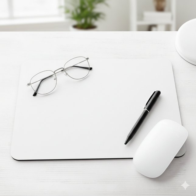 Classic Solid Off White Premium Mouse Pad (Classic Solid Off White Premium Mouse Pad)