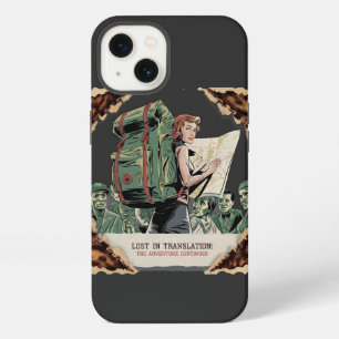 Classic Solo Travel Iphone Case   Vintage Design