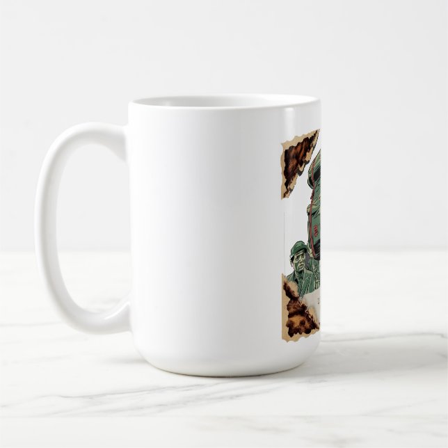 Classic Solo Travel Mug | Bold Vintage Design (Left)