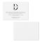 Classic Sophisticated Monogram Wedding Details