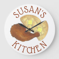 Classic Soul Food Fried Chicken and Waffles Diner