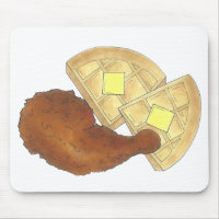 Classic Soul Food Fried Chicken and Waffles Diner