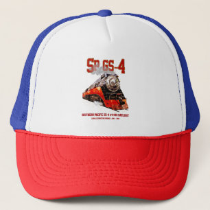 Classic Southern Pacific GS-4 Steam Locomotive Trucker Hat