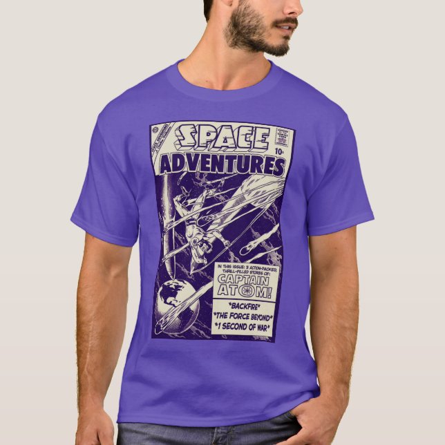 Classic Space Adventures T-Shirt (Front)