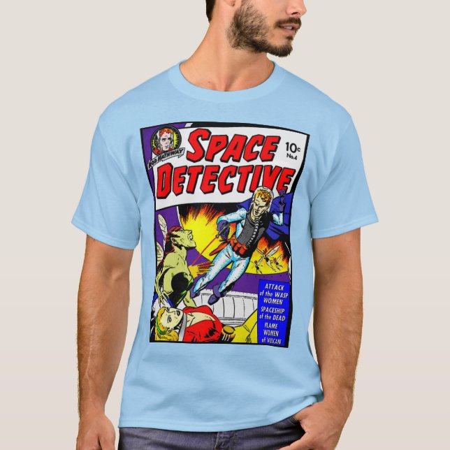 Classic Space Detective T-Shirt (Front)