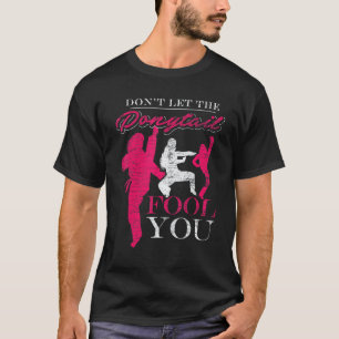Classic Sparring Athlete Girls Japanese Martial Ar T-Shirt