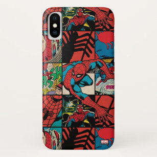 Classic Spider-Man Comic Book Pattern Case-Mate iPhone Case
