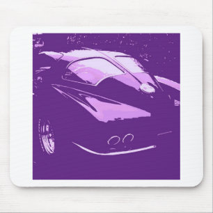 Classic Split Window Cars Mouse Pad