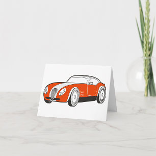 Classic Sports Car Note Cards