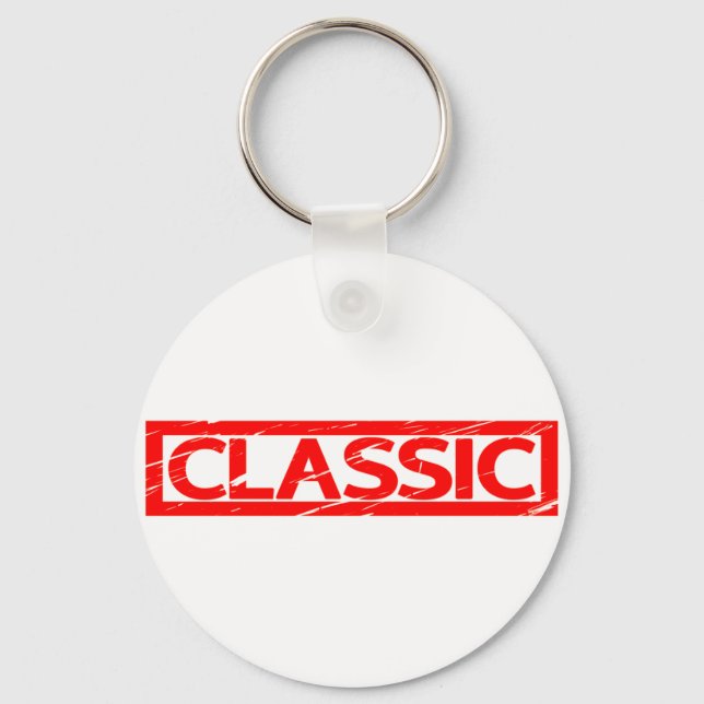 Classic Stamp Key Ring (Front)