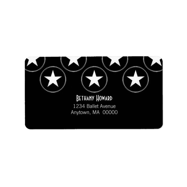 Classic Stars Address Labels (Front)