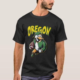 Classic State of Oregons Football Spirit Evergreen T-Shirt