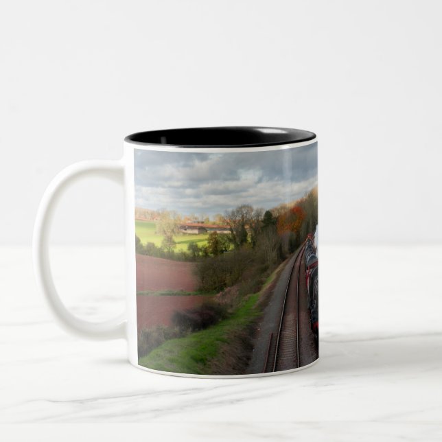 Classic steam train mug (Left)