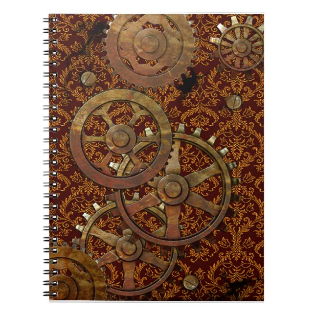 Classic Steampunk Notebook (Front)