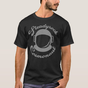 Classic Steardyrock Cosmonaut Grey Logo T-Shirt