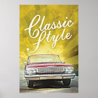 Classic Style Front Poster