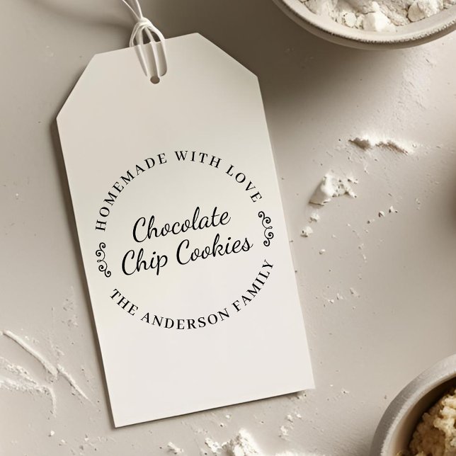 Classic Style Personalised Baking Gift Self-inking Stamp (Creator Uploaded)