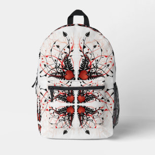 Classic Styles Hearts  Printed Backpack