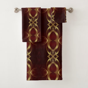 Classic Styles Scrollwork Bath Towel Set