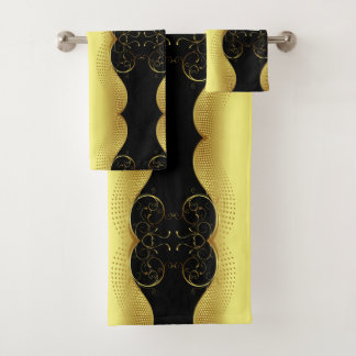 Classic Styles Scrollwork  Bath Towel Set