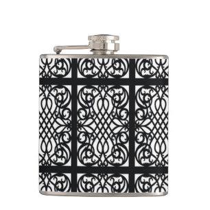 Classic Styles Scrollwork Hip Flask