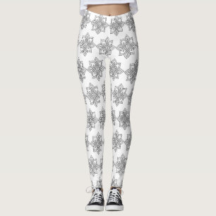 Classic Styles Scrollwork Leggings
