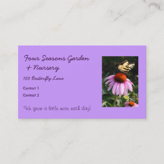 Classic Summer Business Card