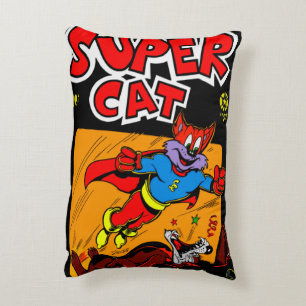 Classic SuperCat Accent Pillow