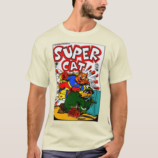Classic SuperCat T-Shirt (Front)