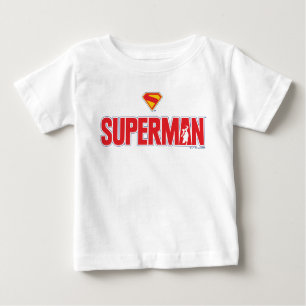 Classic Superman Bold Logo Baby T-Shirt