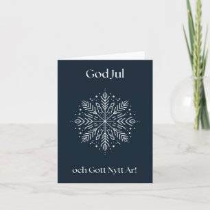 Classic Swedish Christmas Card