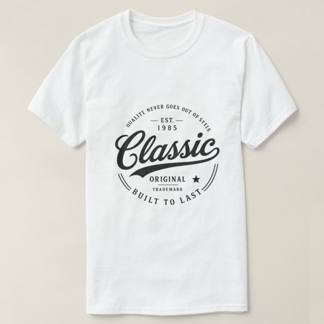 Classic t shirt for you (Design Front)