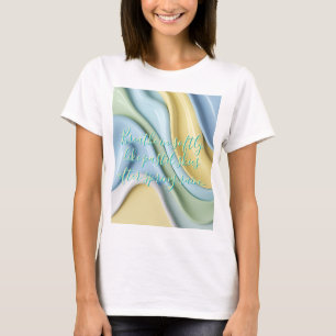 Classic t-shirt in stylish abstract graphic
