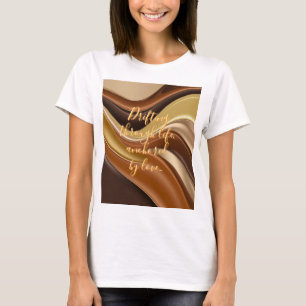 Classic t-shirt in stylish abstract graphic