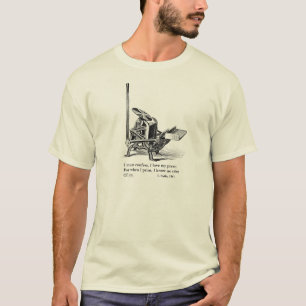 Classic T-shirt with Pilot press