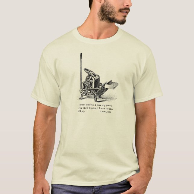 Classic T-shirt with Pilot press (Front)