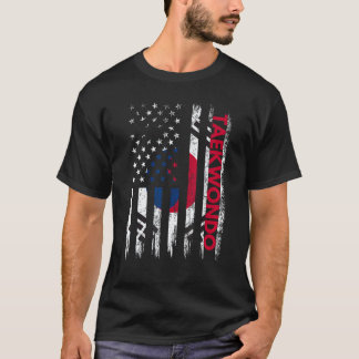 Classic Taekwondo Karate Martial Arts Training Kor T-Shirt