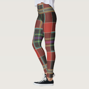 Classic tartan design leggings