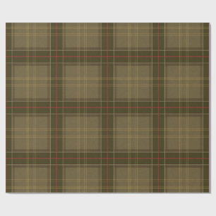 Classic Tartan in Tobacco Wrapping Paper