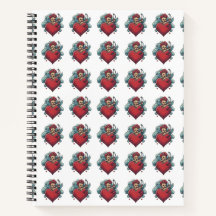 Classic Tattoo Notebooks: Heart & Cupid Edition