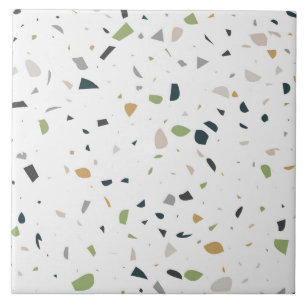 Classic terrazzo pattern background ceramic tile