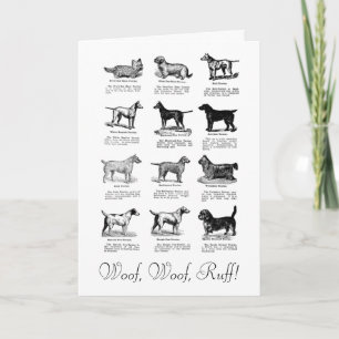 CLASSIC TERRIER DOG BIRTHDAY WISH CARD
